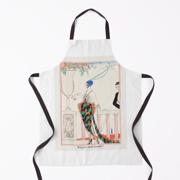 Item preview, Laissez-moi-feule! Let Me Go! Painted 1919 by George Barbier - Art Deco Fashion designed and sold by RudeBeeDesigns.