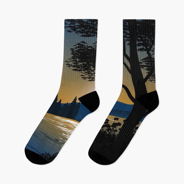 Item preview, Beautiful Evening River designed and sold by JTS STORE.