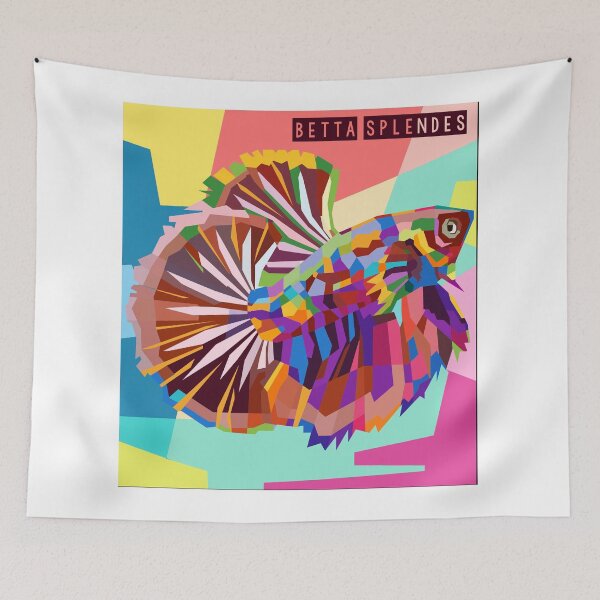 Item preview, Betta splendes geometric designed and sold by ghocay93.