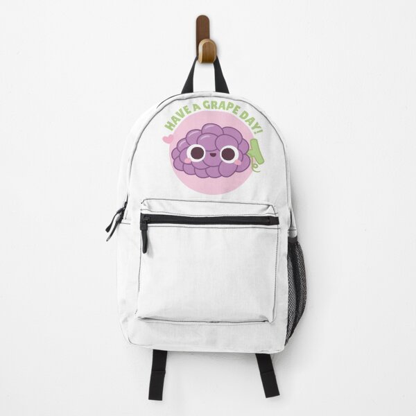 Item preview, Cute Have A Grape Day Pun Doodle designed and sold by rustydoodle.