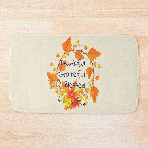 Item preview, Thankful Grateful Blessed, Plaid and all things pumpkin Thanksgiving ,Thankful Grateful Blessed, Pumpkin spice and all things nice designed and sold by Adri Barnard.