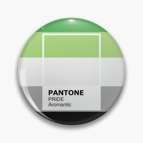 Item preview, Pride Aromantic Pantone designed and sold by itsonlytime.