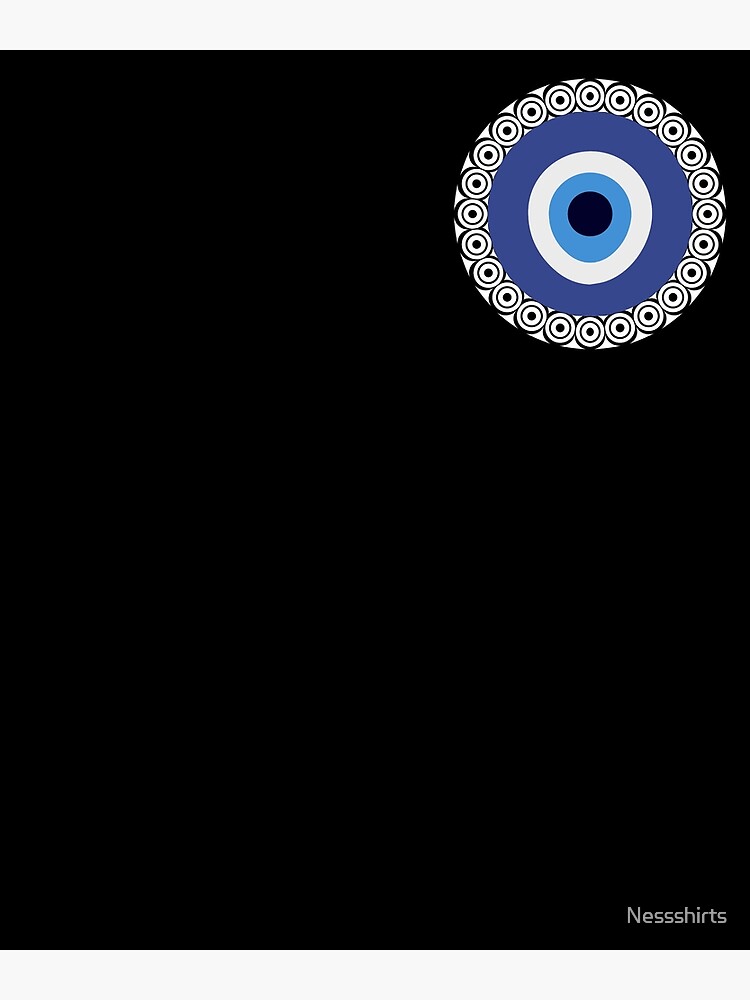 Nazar Eye Symbol Nazar Charm Nazar Boncuk Spiritual Poster for Sale by  Nessshirts