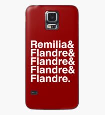 Touhou Four of a Kind (white text) Hülle & Klebefolie für Samsung Galaxy