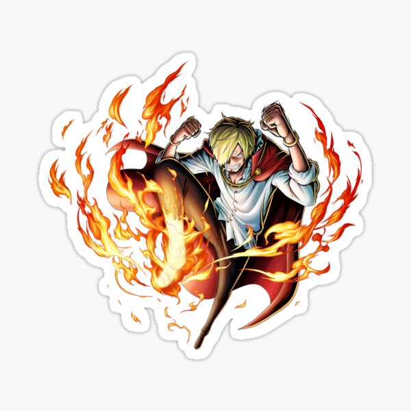 Sticker Vinsmoke Sanji Redbubble