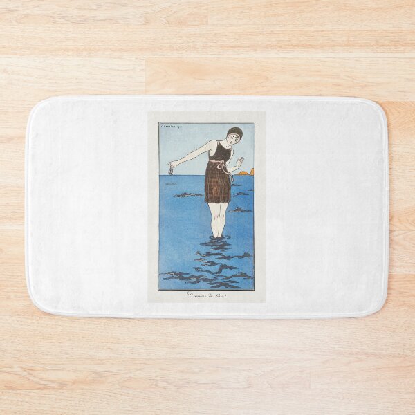 Item preview, The Bathing Costume - Painted by George Barbier 1913 - Art Deco Fashion  designed and sold by RudeBeeDesigns.