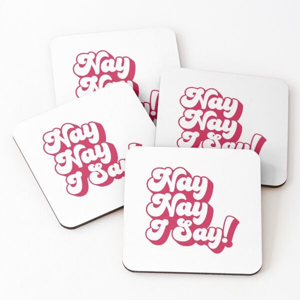 Item preview, nay nay i say suspish - bailey sarian quote in pink designed and sold by TrueCrimeDesign.
