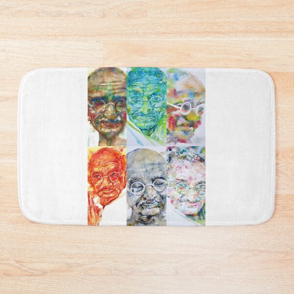 Item preview, SIX TIMES MAHATMA GANDHI .1 designed and sold by lautir.