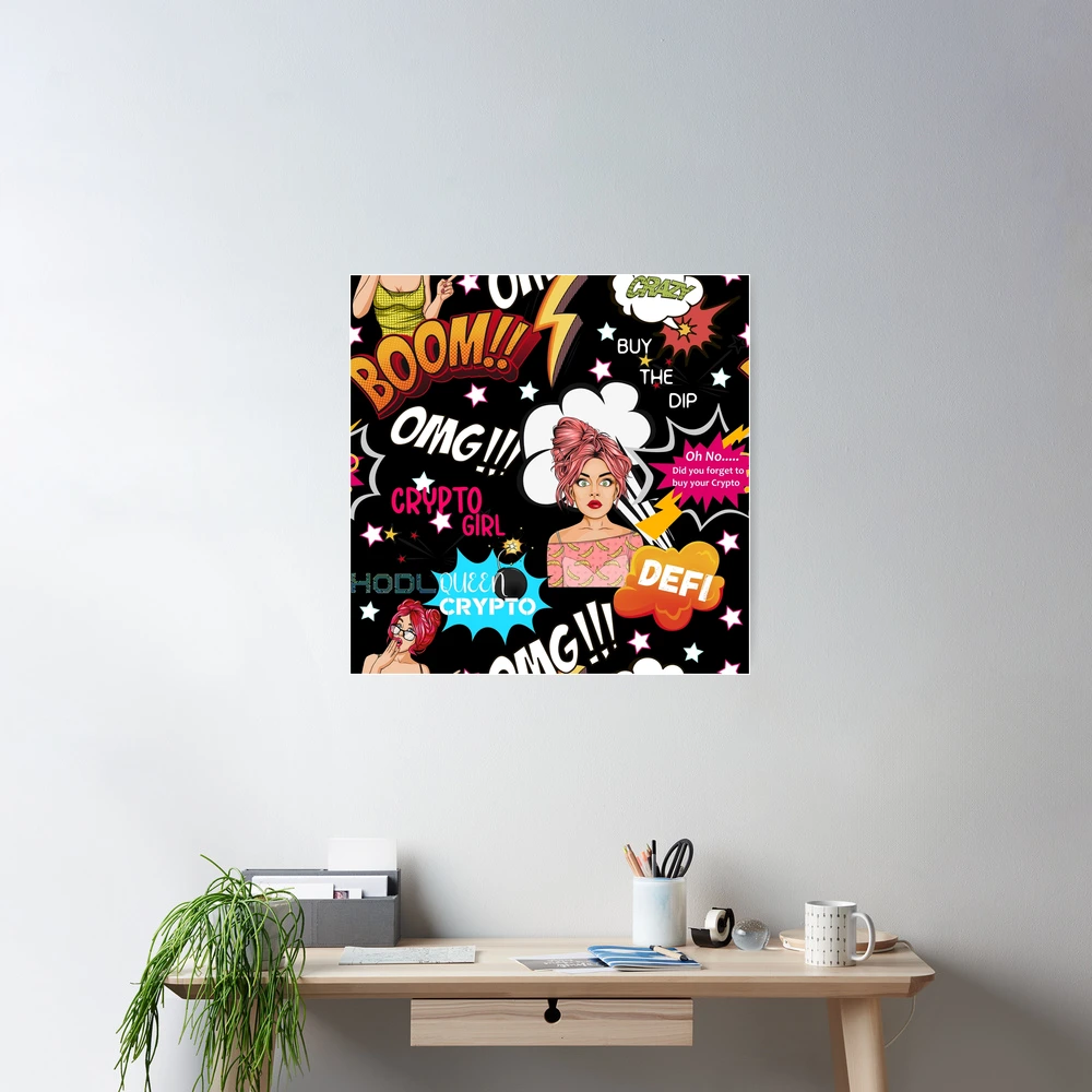 OMG did yo forget to buy crypto - pop art bitcoin 2