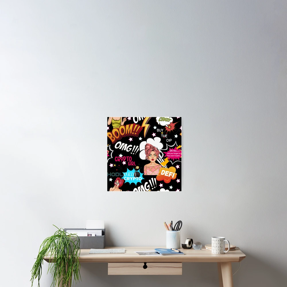 OMG did yo forget to buy crypto - pop art bitcoin 2