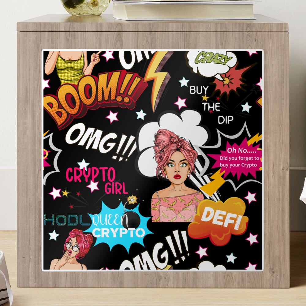 OMG did yo forget to buy crypto - pop art bitcoin 2