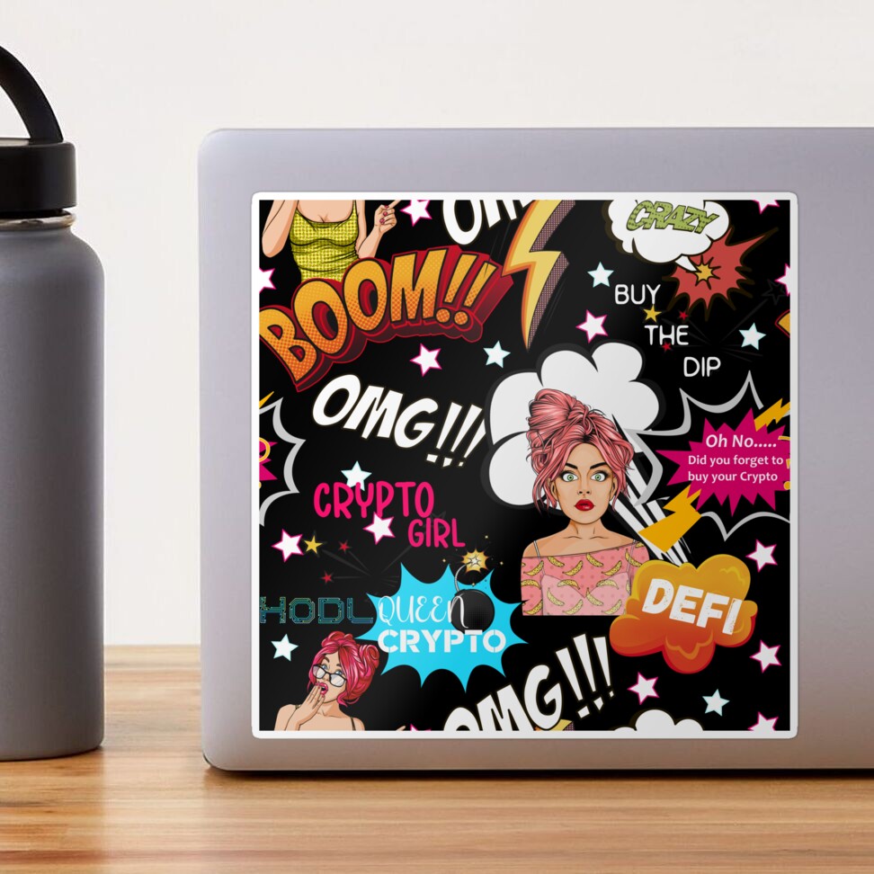 OMG did yo forget to buy crypto - pop art bitcoin 2