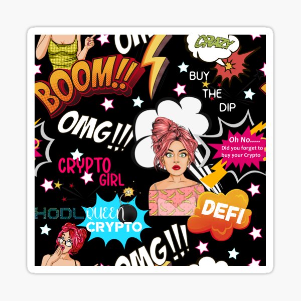 Item preview, OMG did yo forget to buy crypto - pop art bitcoin 2 designed and sold by Dance Vibes: Blingit Studios.