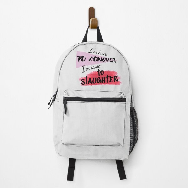 Item preview, I'm here to conquer, I've come to slaughter! (Red/Purple) designed and sold by Sander-sonia.