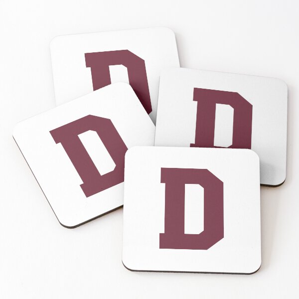 Item preview, Alphabet, Maroon D, Sports letter D designed and sold by TheCultStuff.