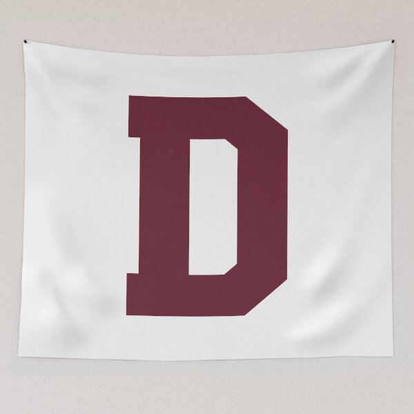 Item preview, Alphabet, Maroon D, Sports letter D designed and sold by TheCultStuff.