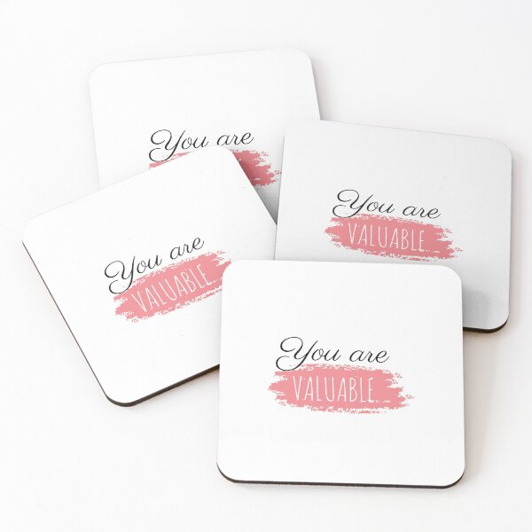 Item preview, You are Valuable Inspirational Quotes designed and sold by Suzzyrein.