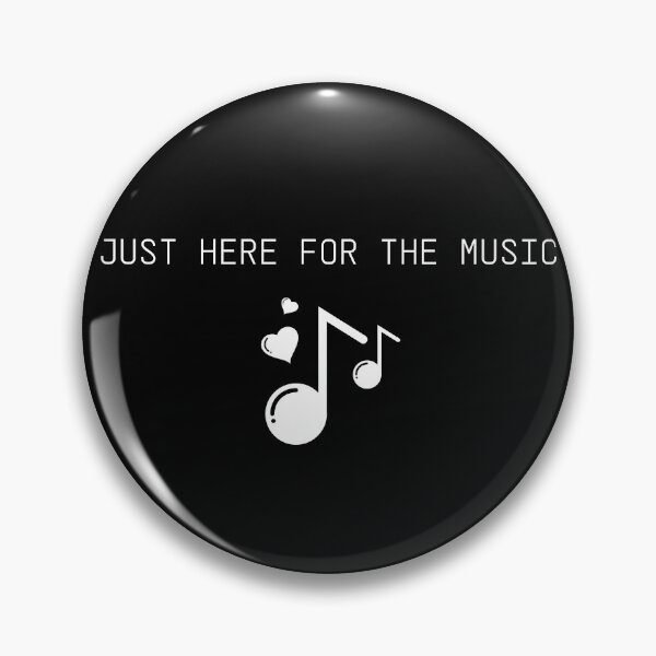 Item preview, Just here for the music funny cool t-shirt designed and sold by spolayastore.