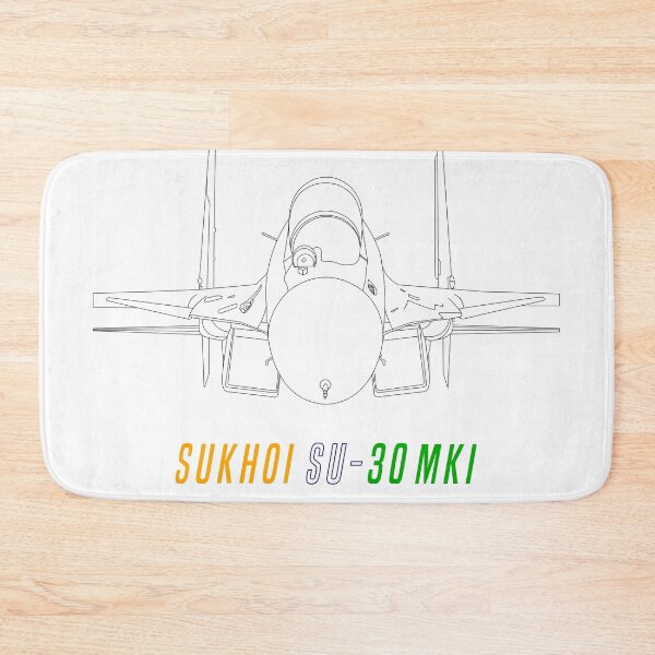 Item preview, Indian Air Force Sukhoi SU-30 MKI Flanker Blueprint Black designed and sold by VAFS.