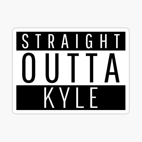 Item preview, Straight Outta Kyle Texas  designed and sold by Teelogic.