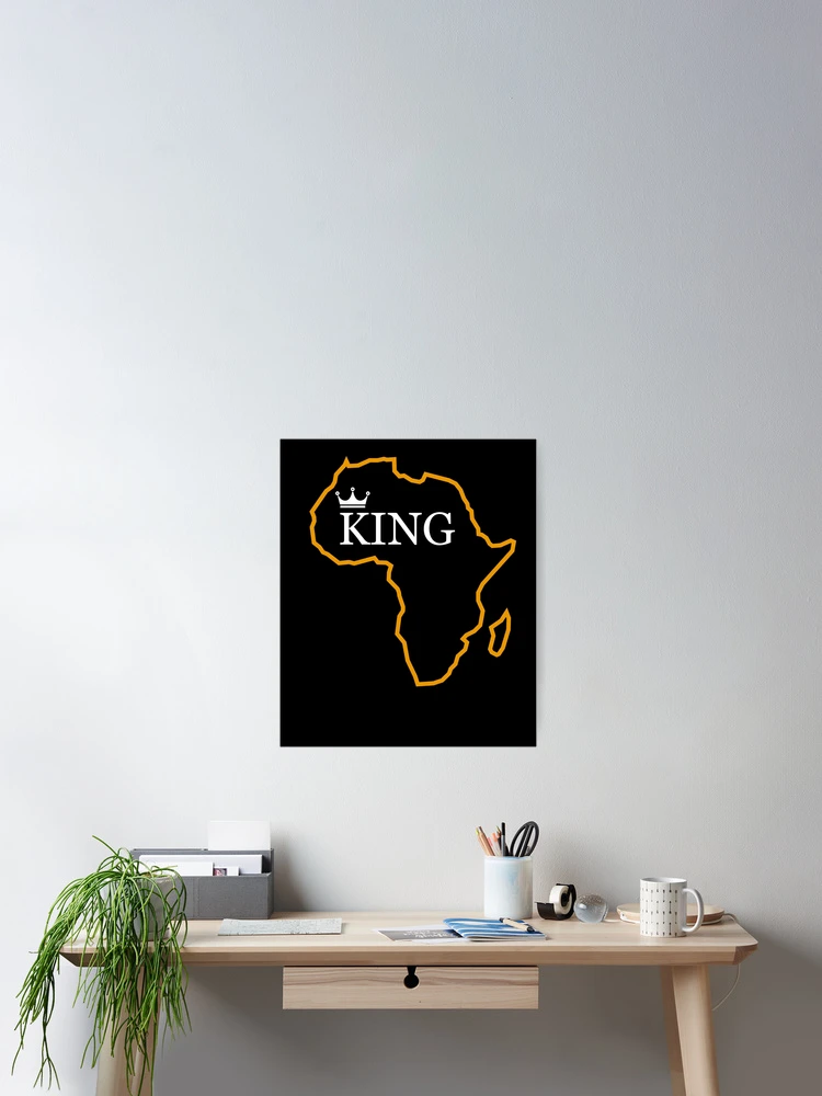 Thumbnail 2 of 3, Poster, African King designed and sold by Rylastores.