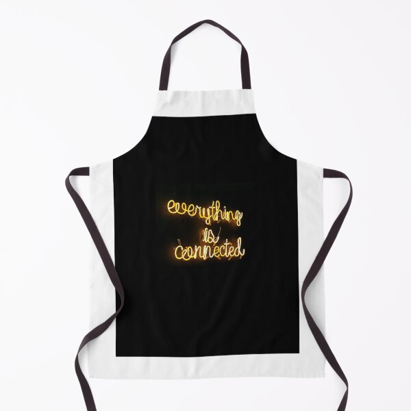Item preview, Everything is Connected | Yellow Neon Text designed and sold by cypher33.