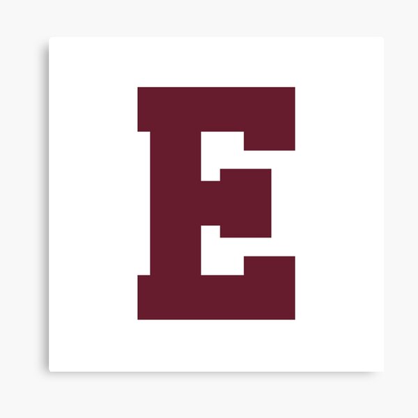 Letter E Canvas Prints Redbubble