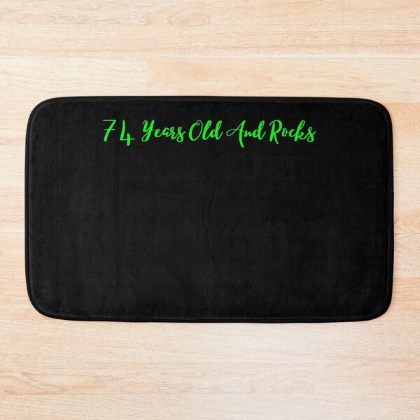 Item preview, 74 Years old and rocks funny cool T-shirt designed and sold by spolayastore.