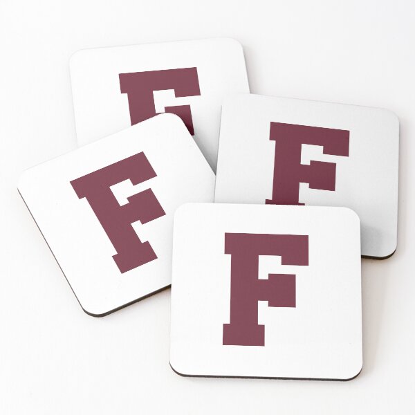 Item preview, Alphabet, Maroon F, Sports letter F designed and sold by TheCultStuff.