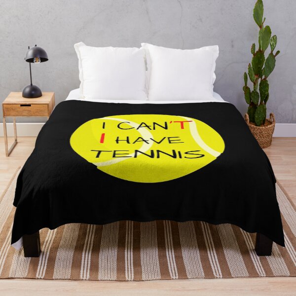 Item preview, Funny tennis quote-I can't I have tennis 2 designed and sold by Natkopod.
