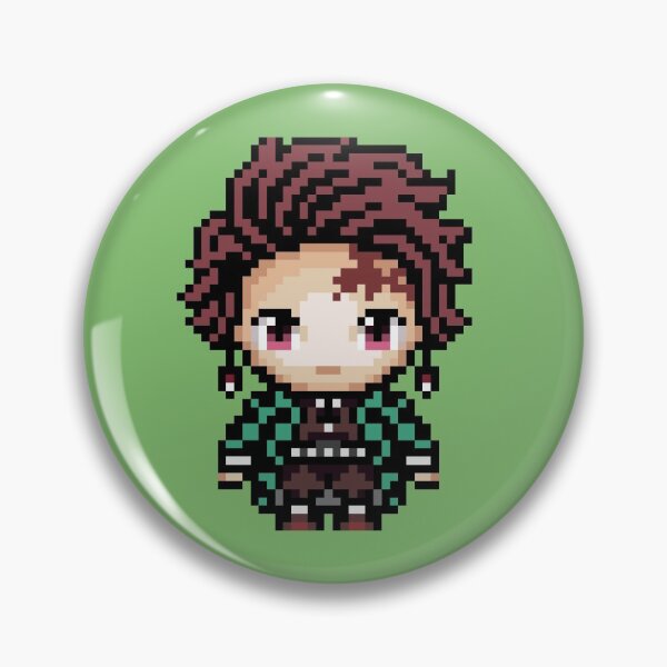 Item preview, K.N.Y. Retro PixelArt Badge designed and sold by usagisanshop.