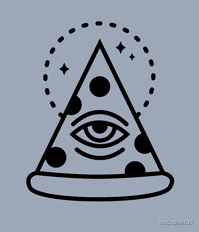 pizza illuminati shirt