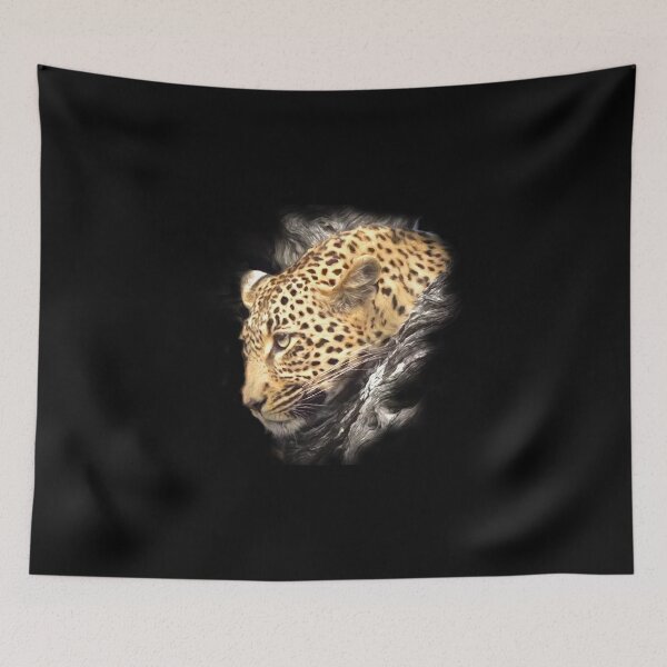 Item preview, Leopard portrait designed and sold by Guardi71.