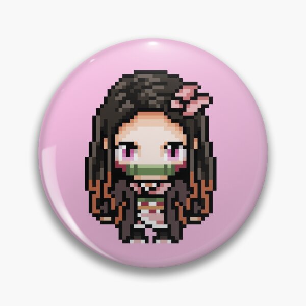 Item preview, K.N.Y. Retro PixelArt Badge designed and sold by usagisanshop.