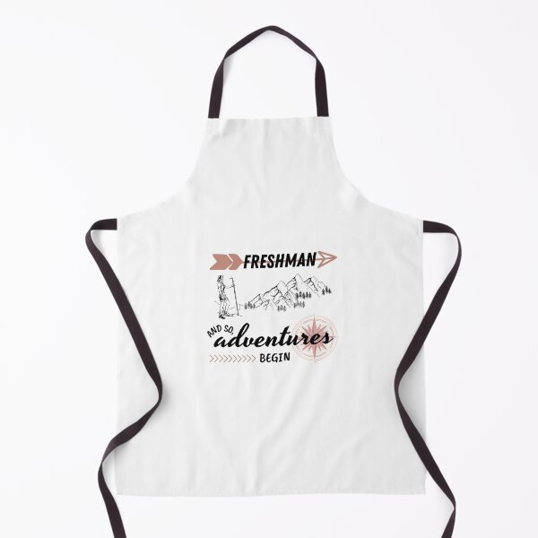 Item preview, Vintage "Freshman Year - And So, Adventures Begin" (Brown) Black Text designed and sold by dbyjane.