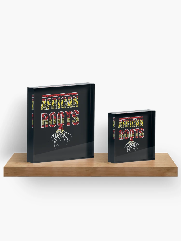 Thumbnail 3 of 5, Acrylic Block, African Roots designed and sold by Rylastores.