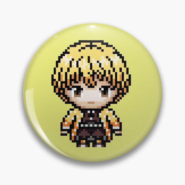 Item preview, K.N.Y. Retro PixelArt Badge designed and sold by usagisanshop.