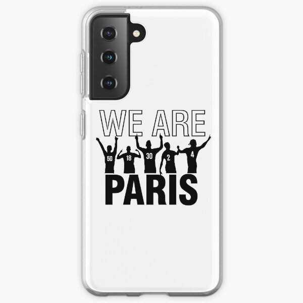 PSG Nous sommes Paris Coque souple Samsung Galaxy