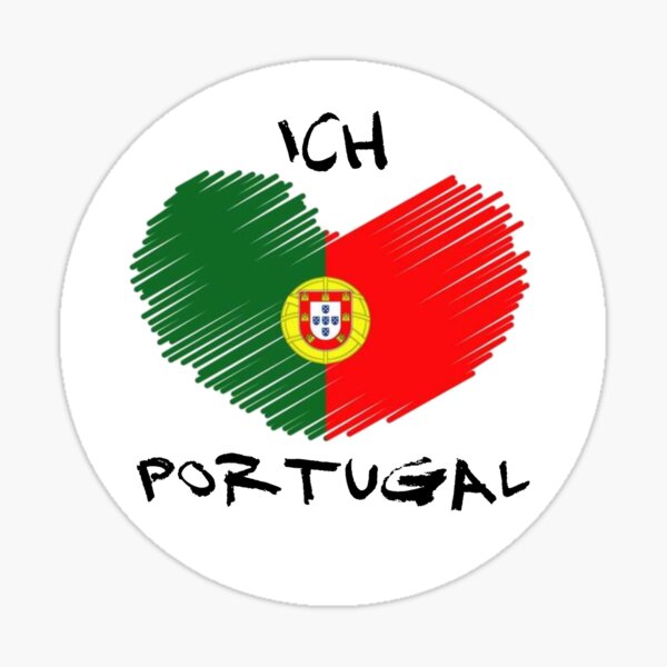 I Am Not Yelling I'm Just Speaking Portuguese Flag Portugal Vinyl Decal Sticker
