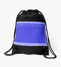 C64 Start Up Screen Drawstring Bag
