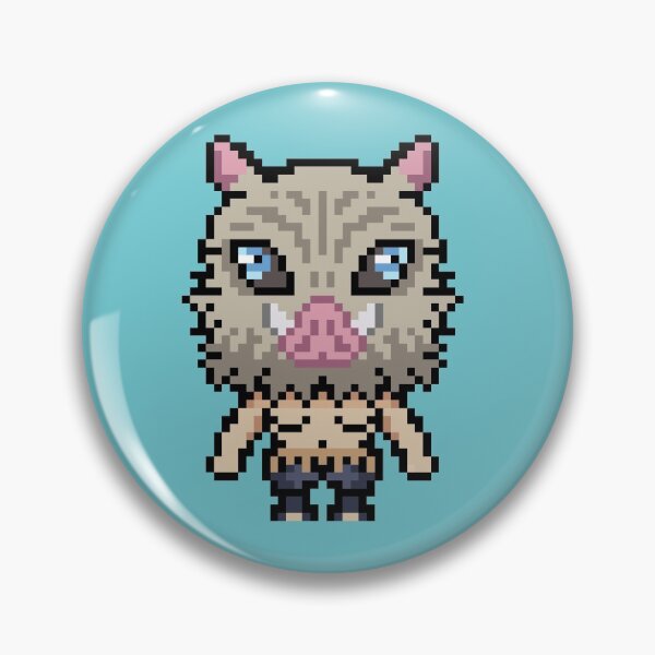 Item preview, K.N.Y. Retro PixelArt Badge designed and sold by usagisanshop.