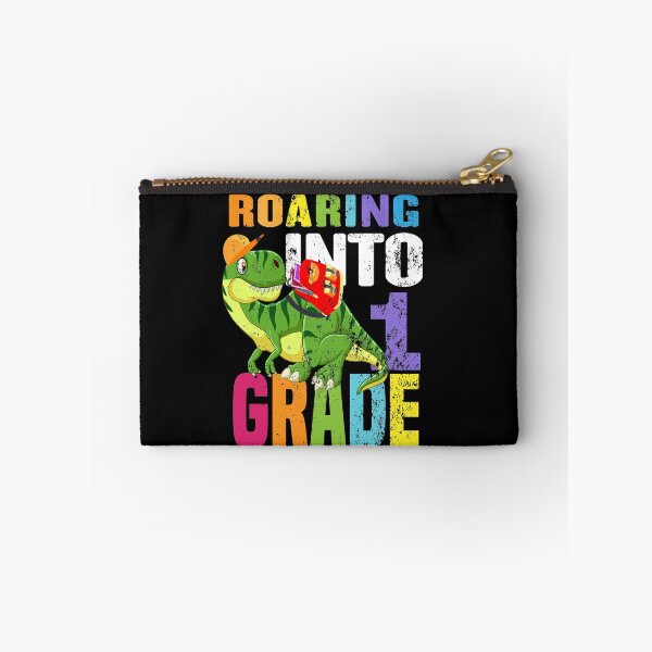 Item preview, roaring into first grade magical funny saying for back to school for kids for son for brother  designed and sold by mydreamcatcher.