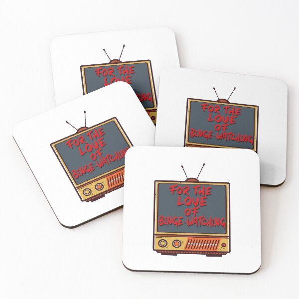 Item preview, For the love of binge-watching designed and sold by CoolArtByMboya.