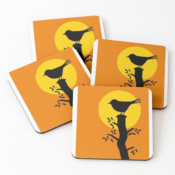 Item preview, bird on branch designed and sold by kawtarben1.