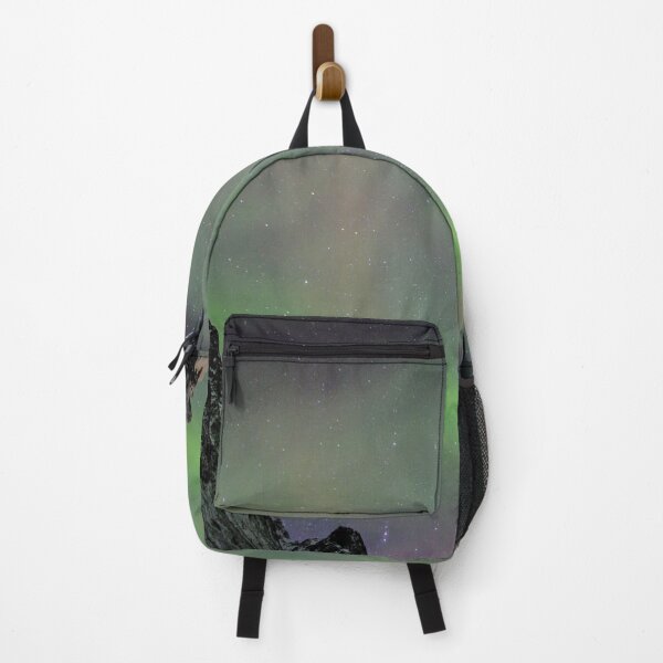 Item preview, Snow Covered Mountain and starry Northern Lights designed and sold by Happiness Creators.