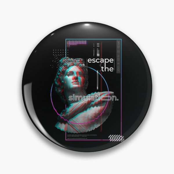 Item preview, escape the simulation  , statue female glitch designed and sold by TRIBExSPACE.