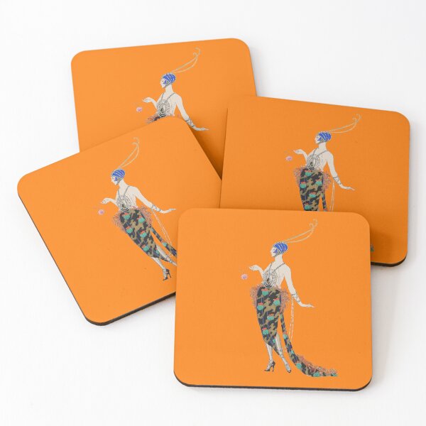 Item preview, Painted by George Barbier  - Art Deco Fashion  designed and sold by RudeBeeDesigns.