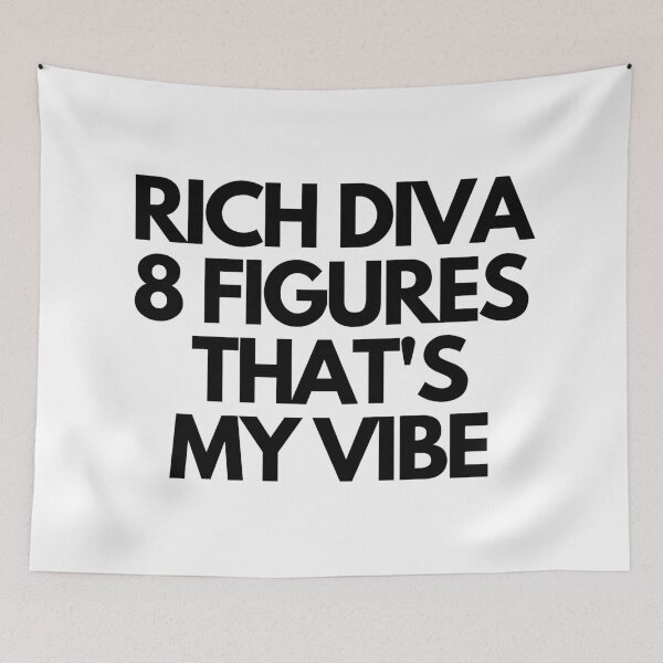 Item preview,  | RICH DIVA 8 FIGURES | Smart Successful Stoner | Weed Memes |  designed and sold by AlfaEcho.