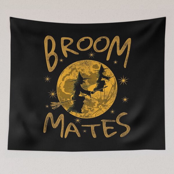 Item preview, Broom Mates | Witches on Broomsticks designed and sold by DKdesigns27.