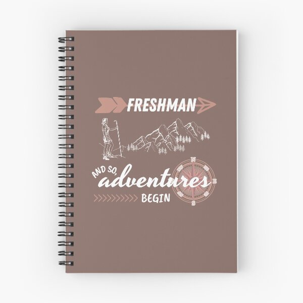 Item preview, Vintage Freshman Year - And So, Adventures Begin; (Brown) White Text designed and sold by dbyjane.